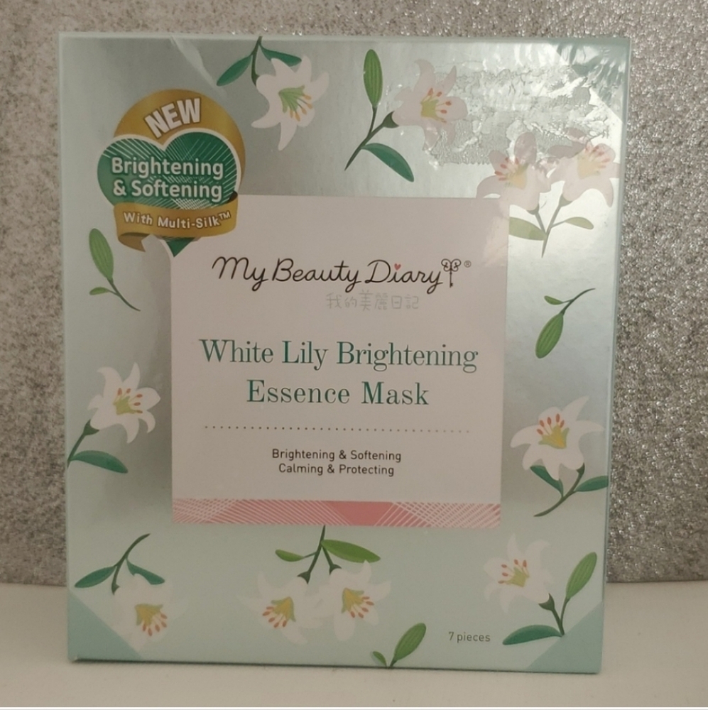 BNIB My Beauty Diary White Lily Brightening Mask